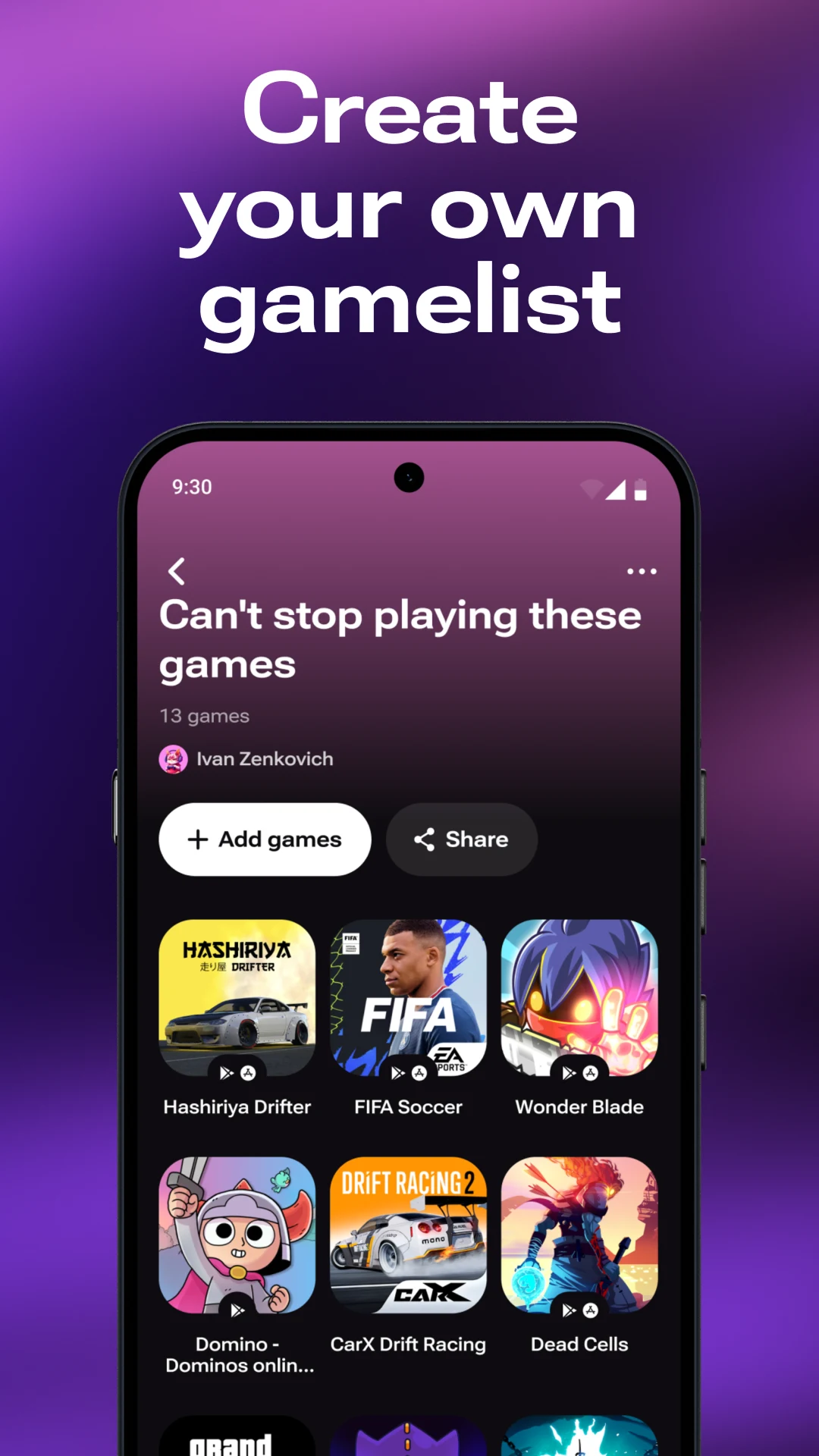 Skich: Gaming Hub & Launcher screenshot